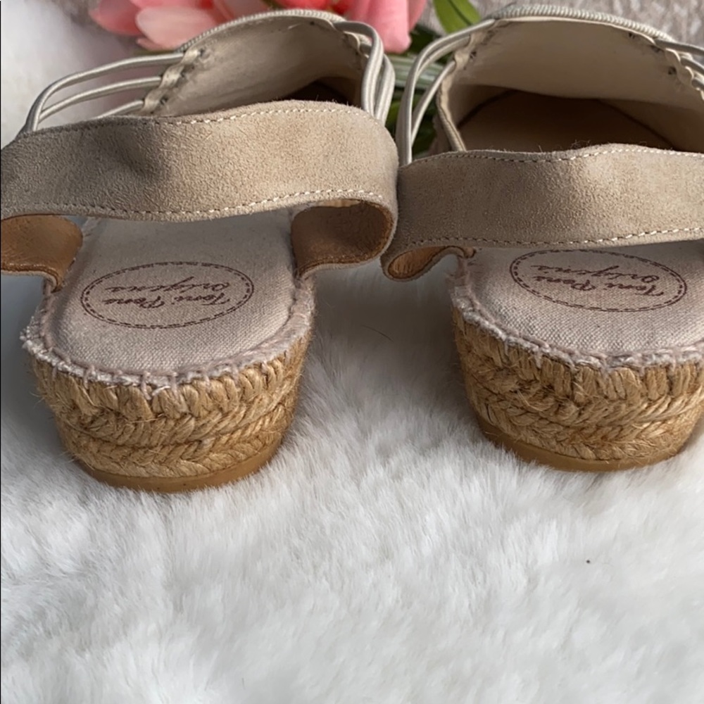 Toni Pons Reversible Sequin Espradille Size 9 - Picture 4 of 7